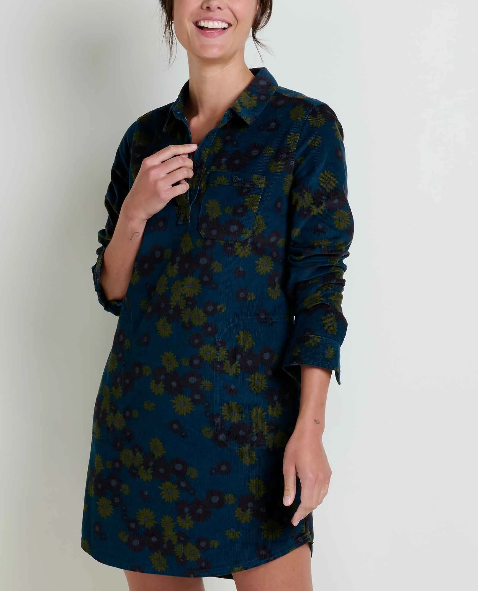 Scouter Cord Shirtdress