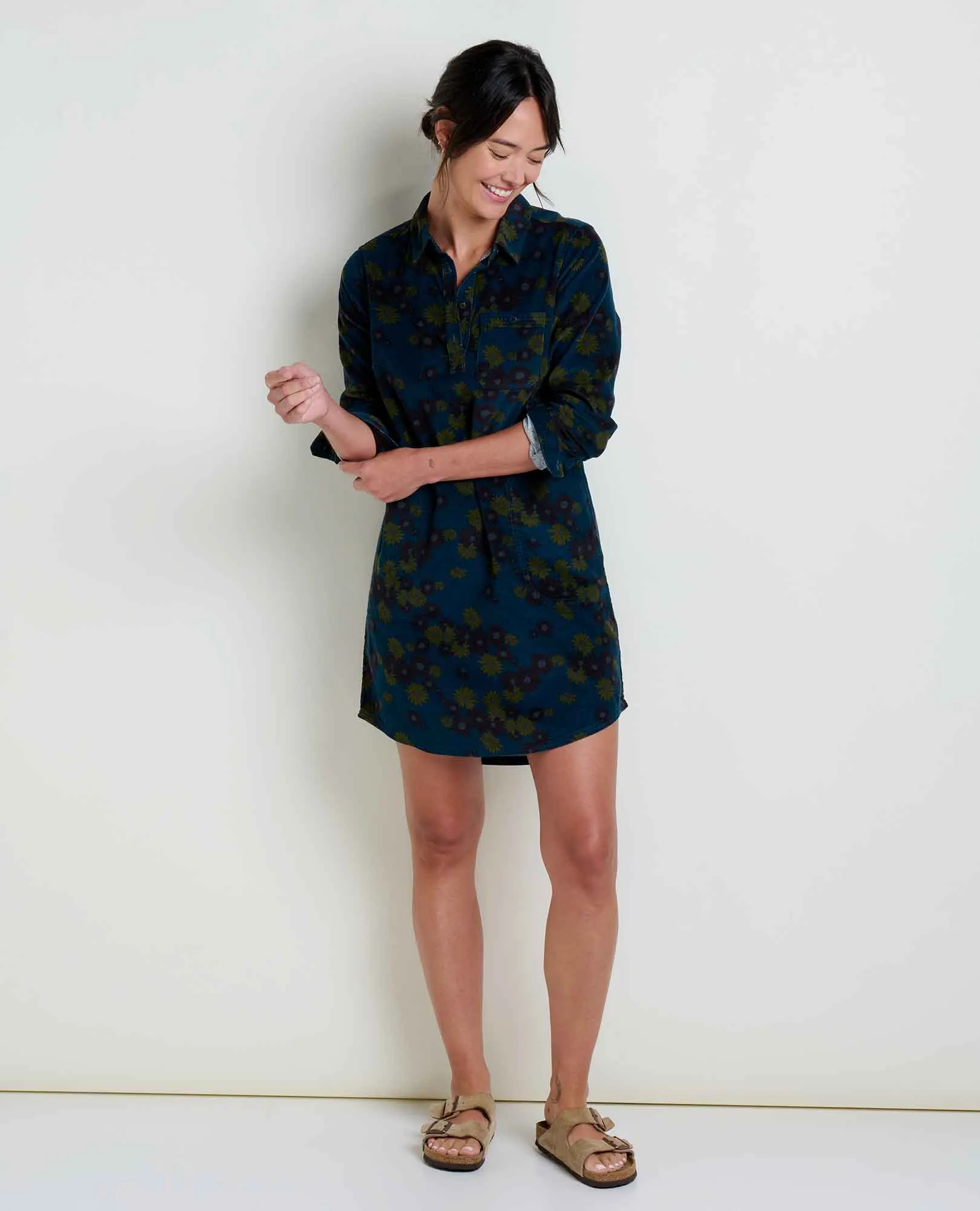 Scouter Cord Shirtdress