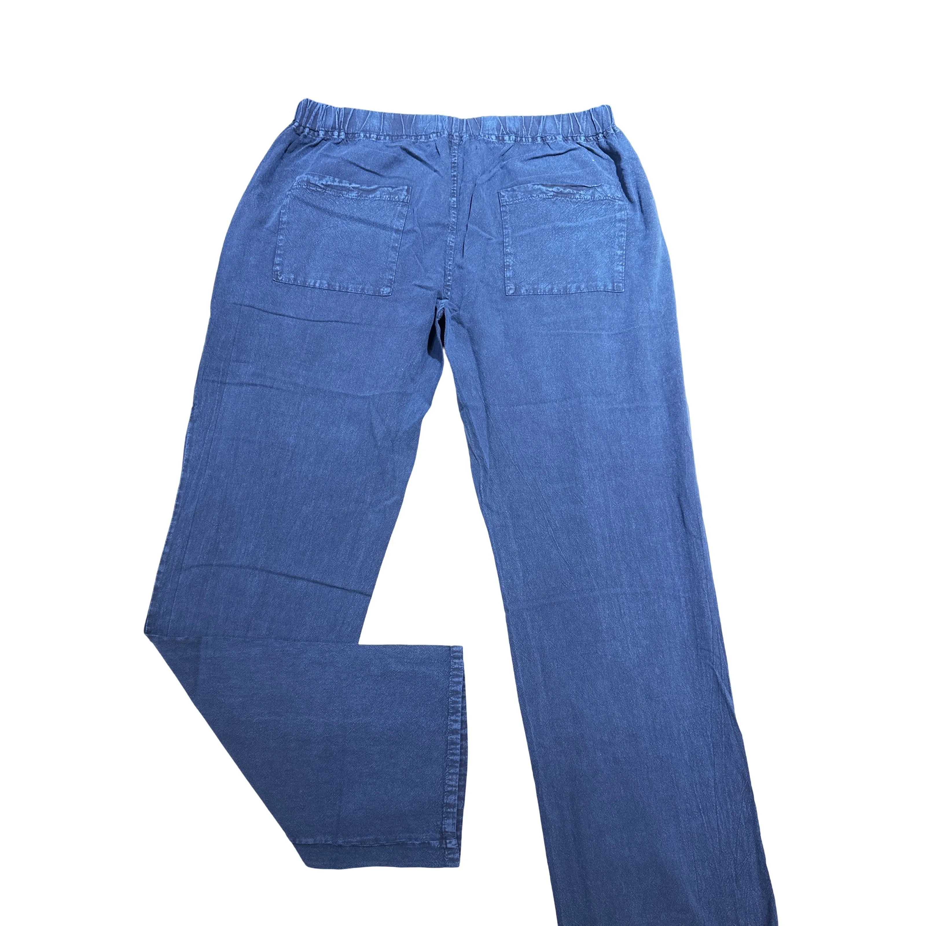 Seaspice Navy Double Pocket Peruvian Cotton Pants