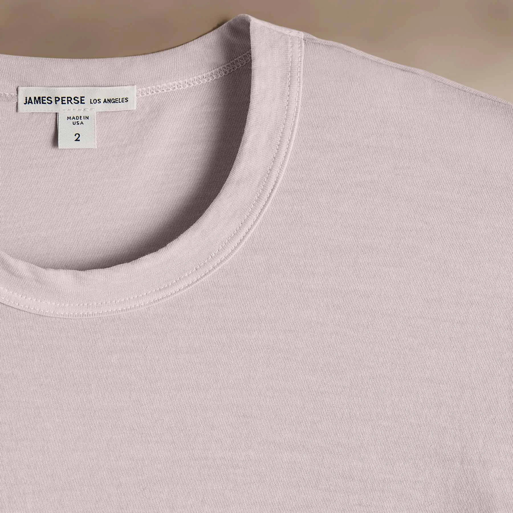 Short Sleeve Crew Neck - Zephyr Pigment