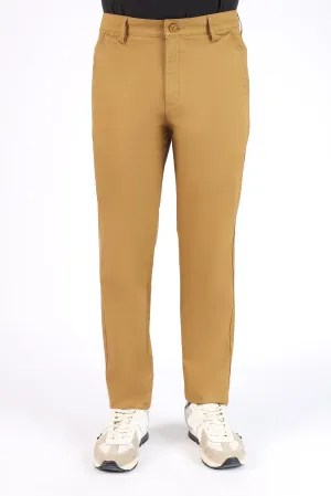 SKINNY FIT COTTON PANTS