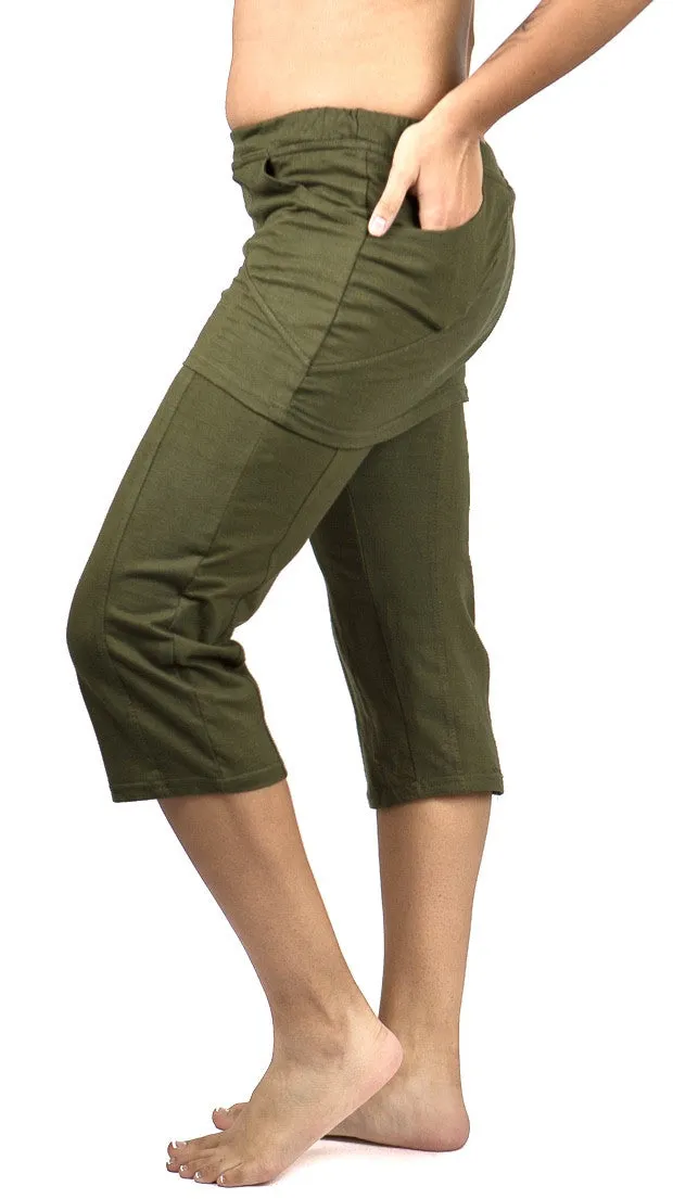 Skirted Yoga Pants