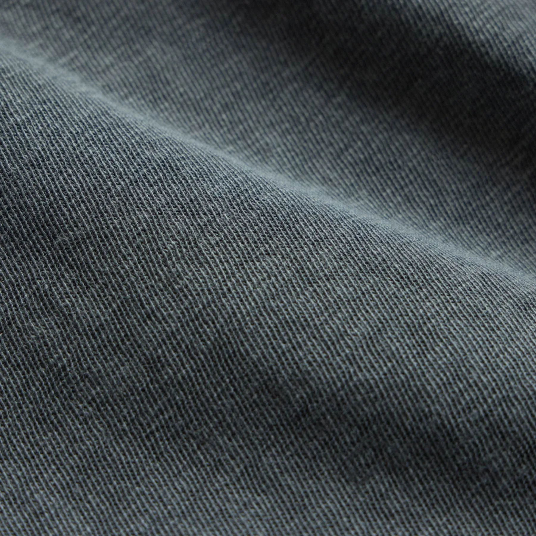Slub Jersey Short Sleeve Crew - Asphalt Pigment