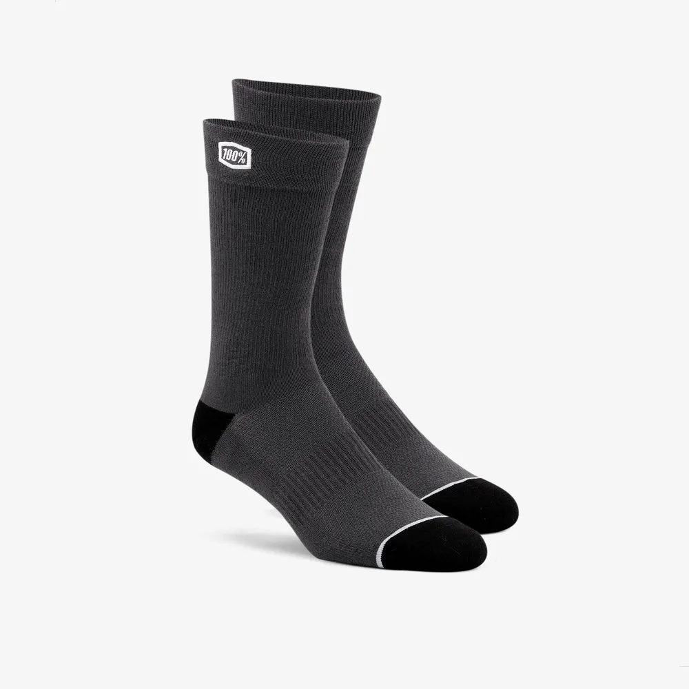Solid Casual Socks