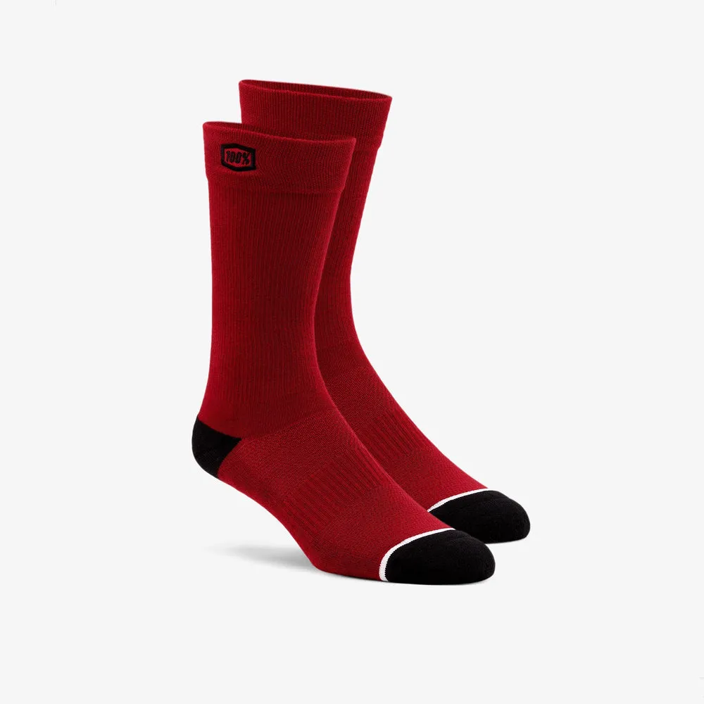 Solid Casual Socks