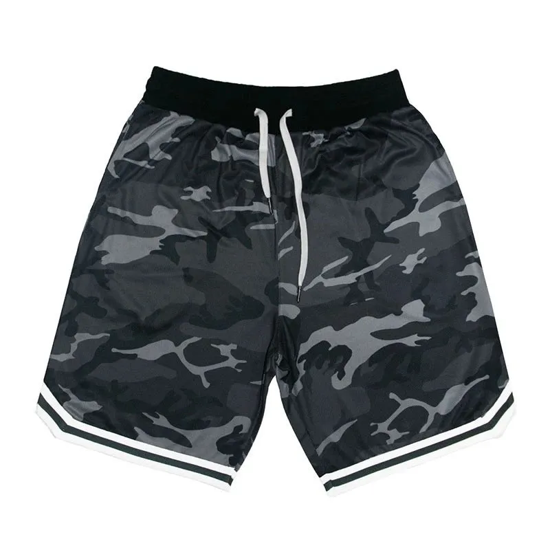 Sports Mesh Hanging Shorts Breathable Loose Five-point Pants Men