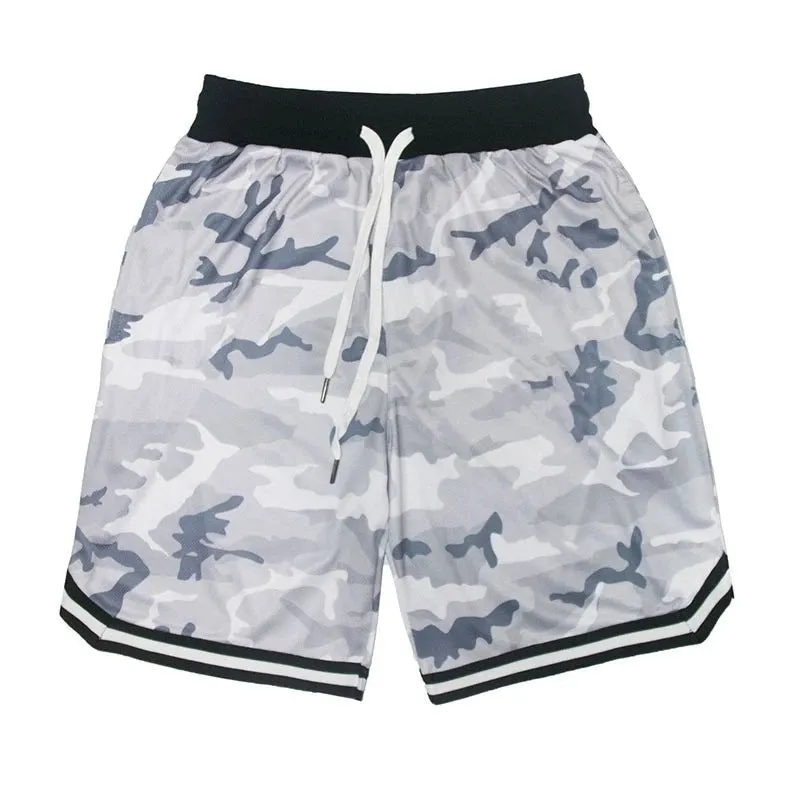 Sports Mesh Hanging Shorts Breathable Loose Five-point Pants Men