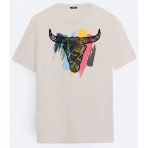 Stephan - Brush Stroke Nguni Mushroom