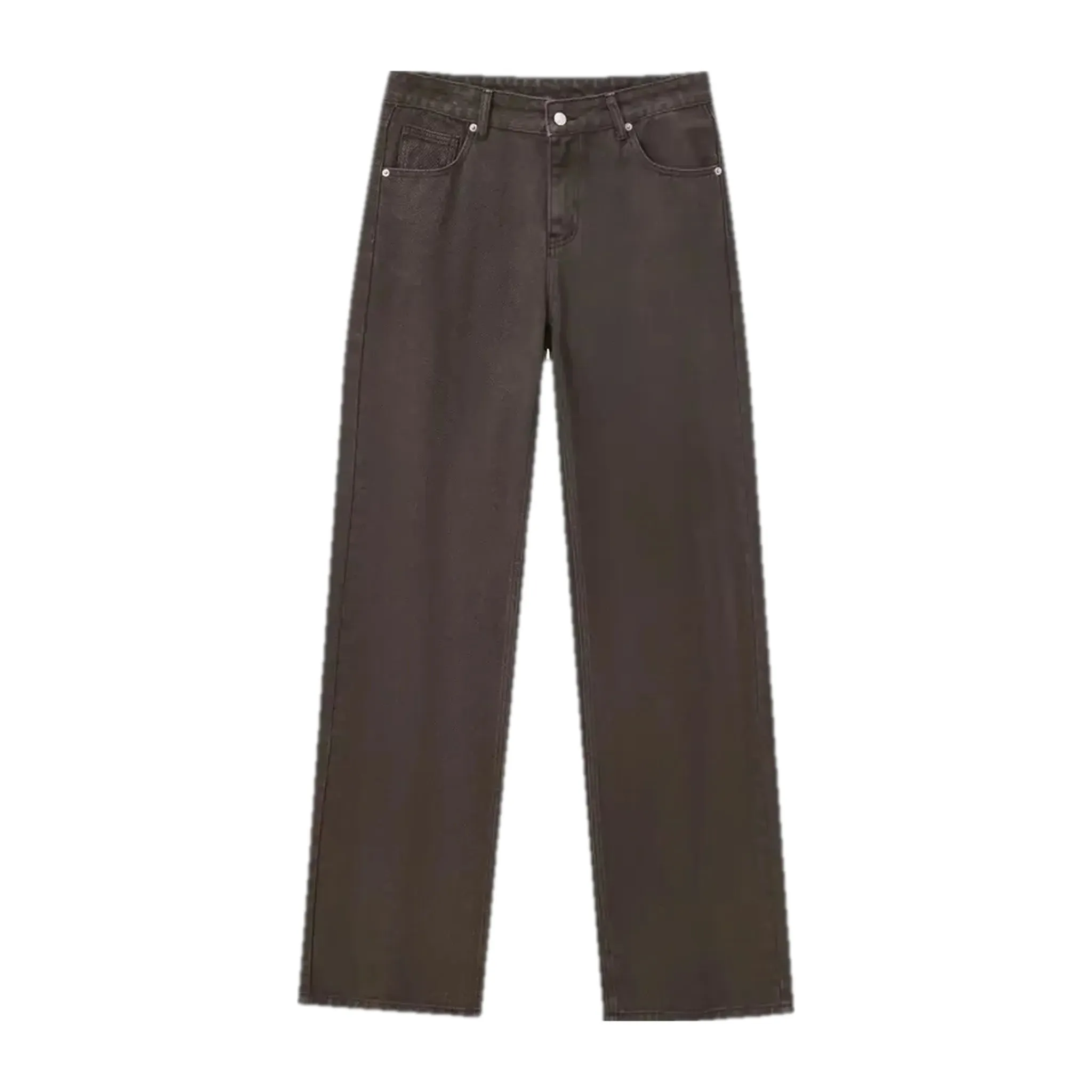 Stretchable mid-rise women's jean pants