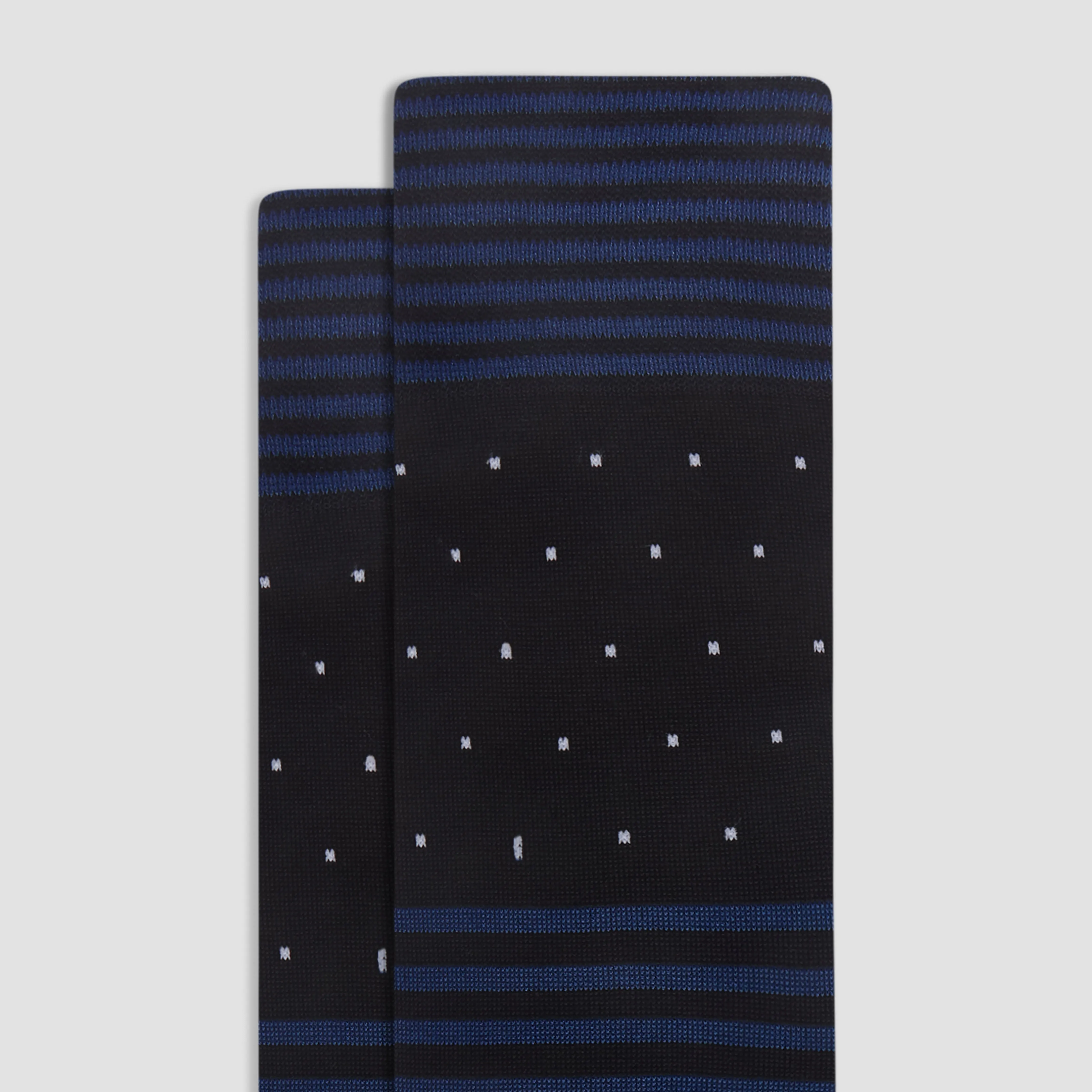 Stripe and Dot Mid-Calf Socks