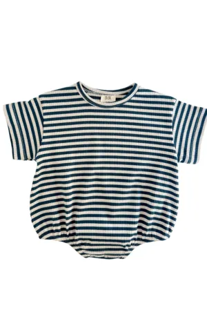 Stripe T-Shirt Bubble Onesie