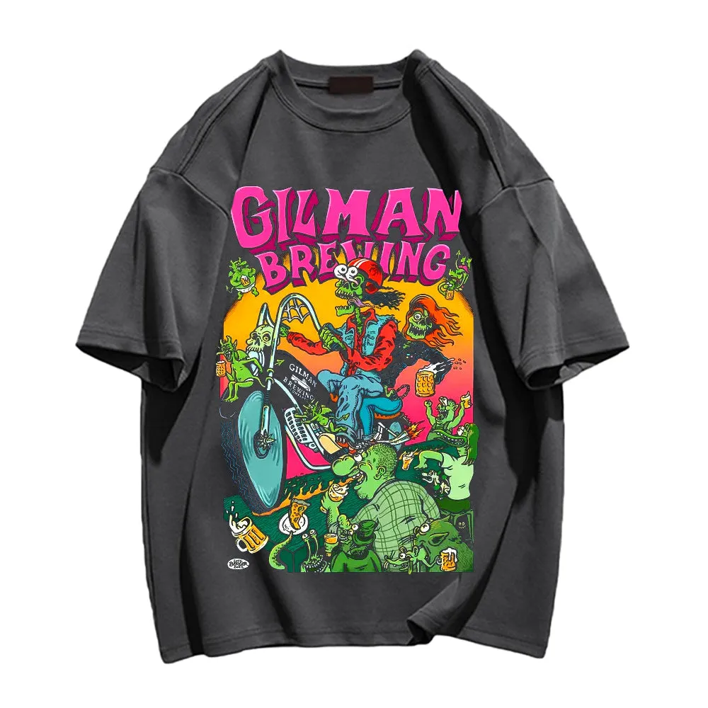 Stylish Funny Pattern Print Trendy T-shirt