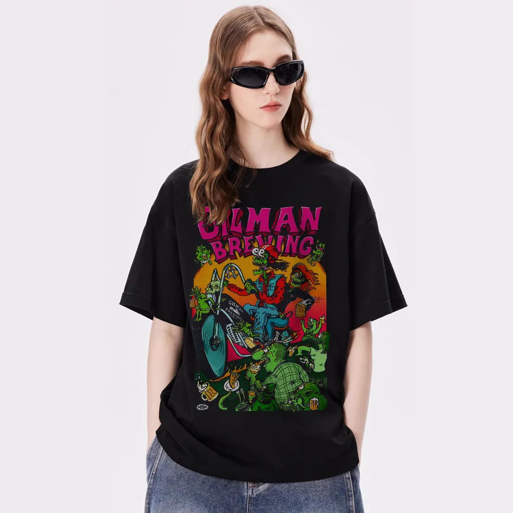 Stylish Funny Pattern Print Trendy T-shirt