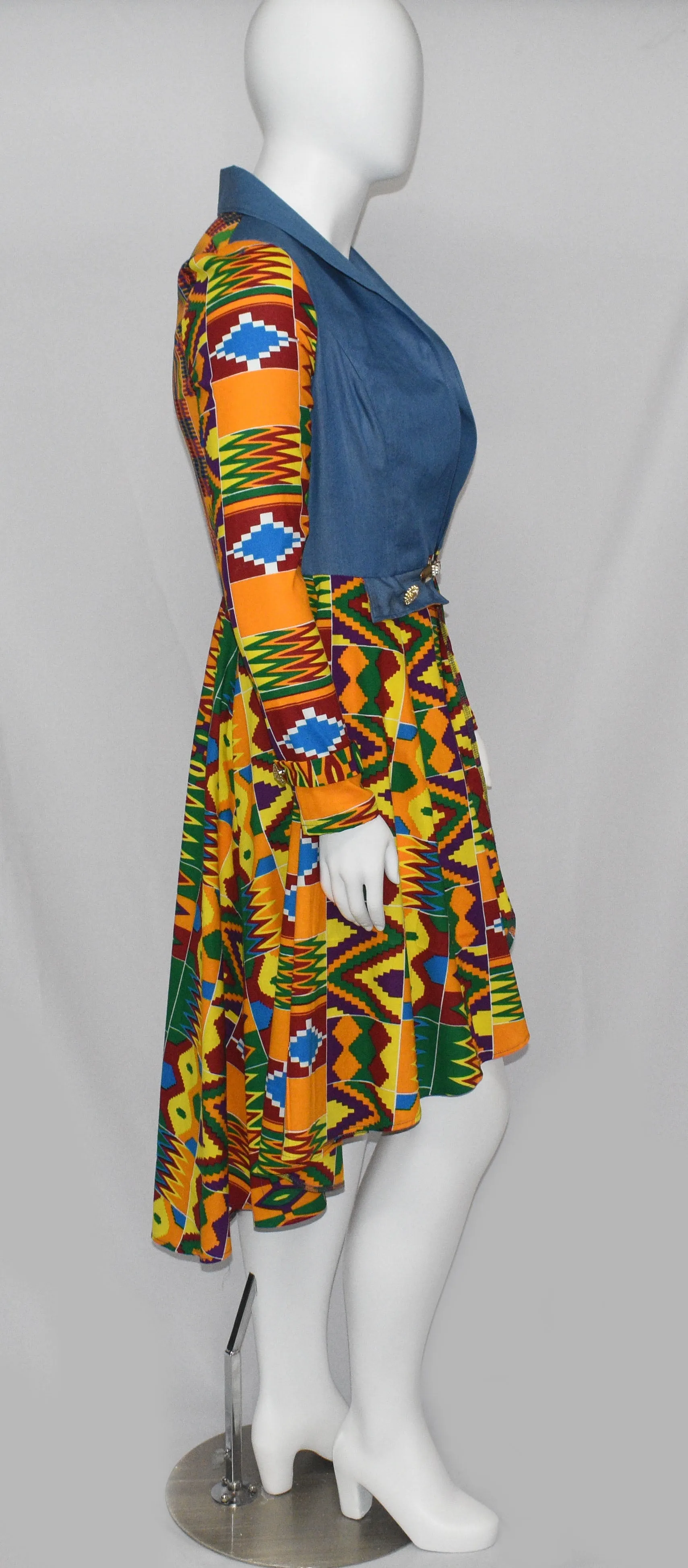 Superior Dutch  Printed Hollandaise Trendy Suit