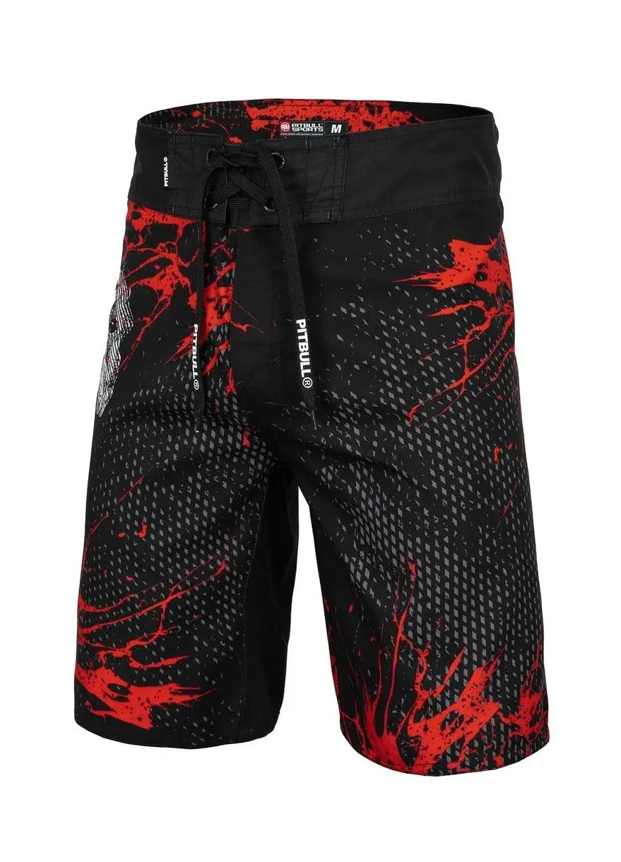 Swimming Shorts Blood Dog - Black
