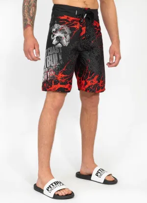 Swimming Shorts Blood Dog - Black