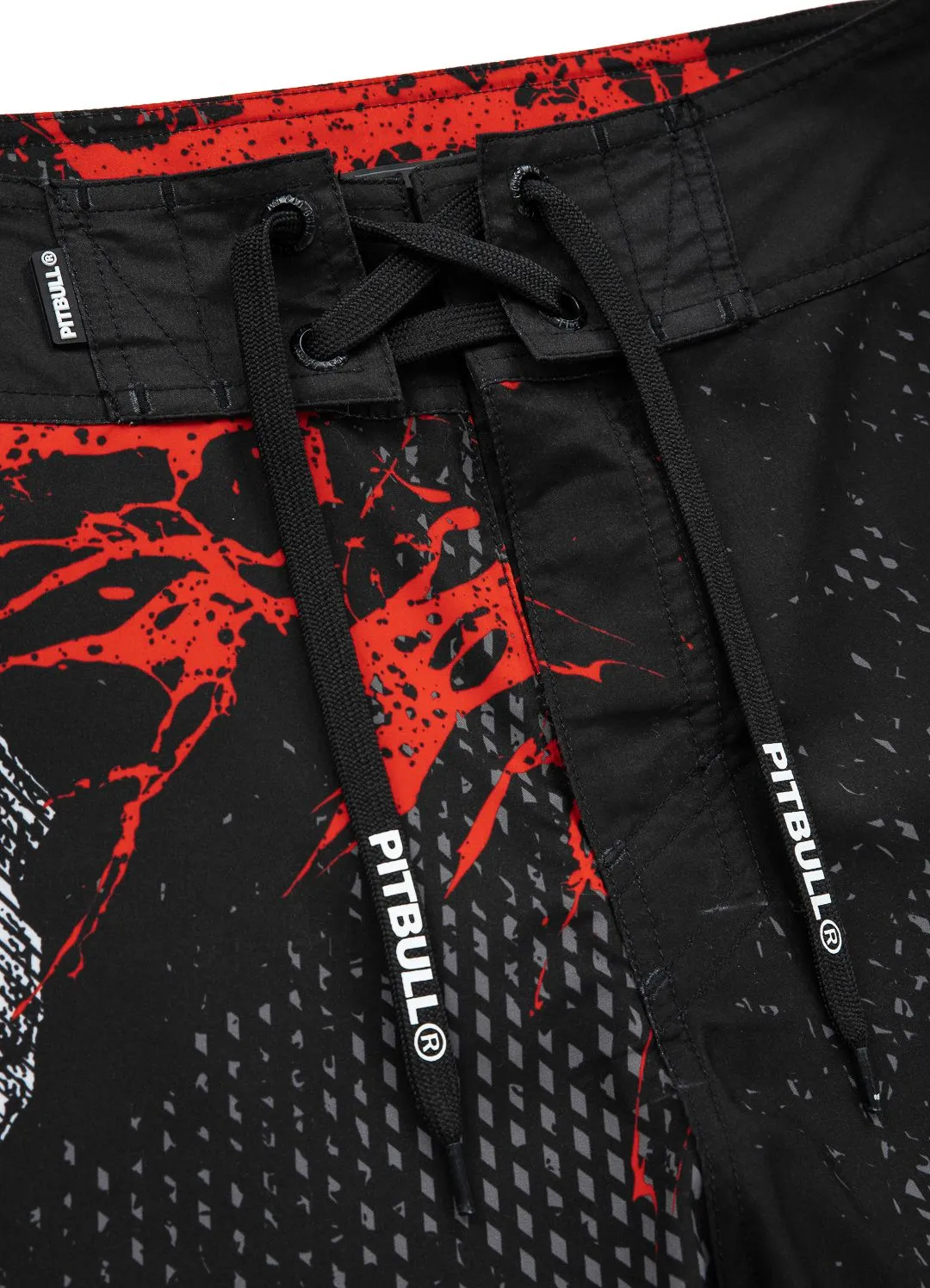 Swimming Shorts Blood Dog - Black