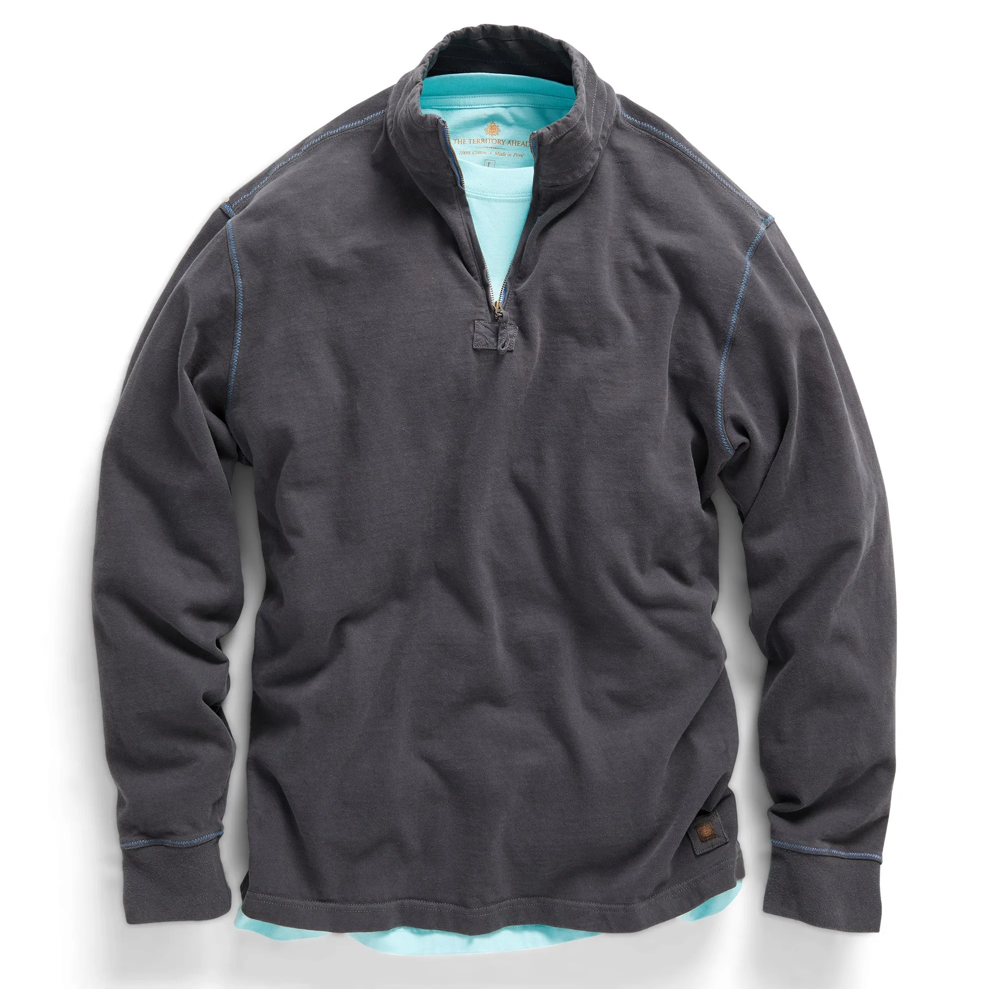 Tall Old Amigo Jersey Zip Pullover