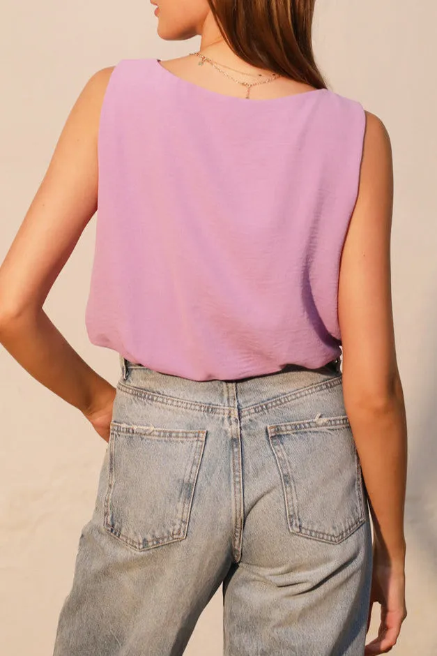 The Love Galore Matte Bubble Crop Top