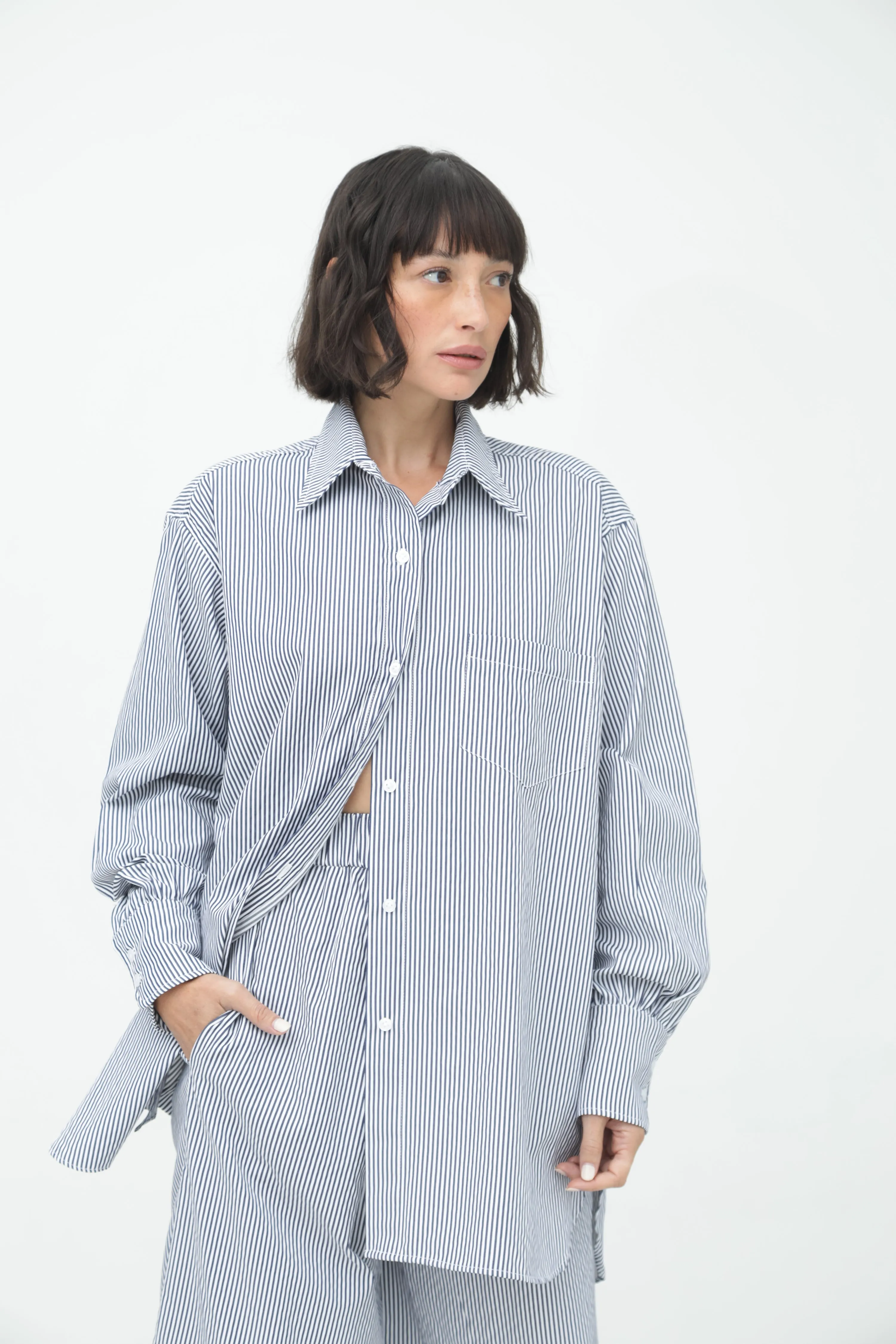 The Striped Boyfriend Shirt
