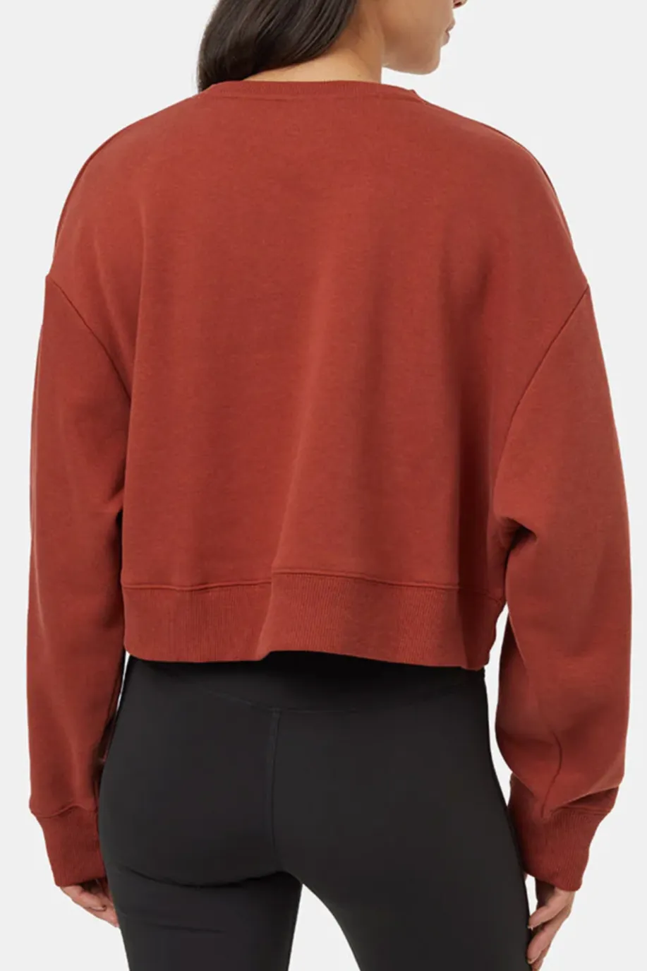 TreeFleece Oversized Cropped Crew