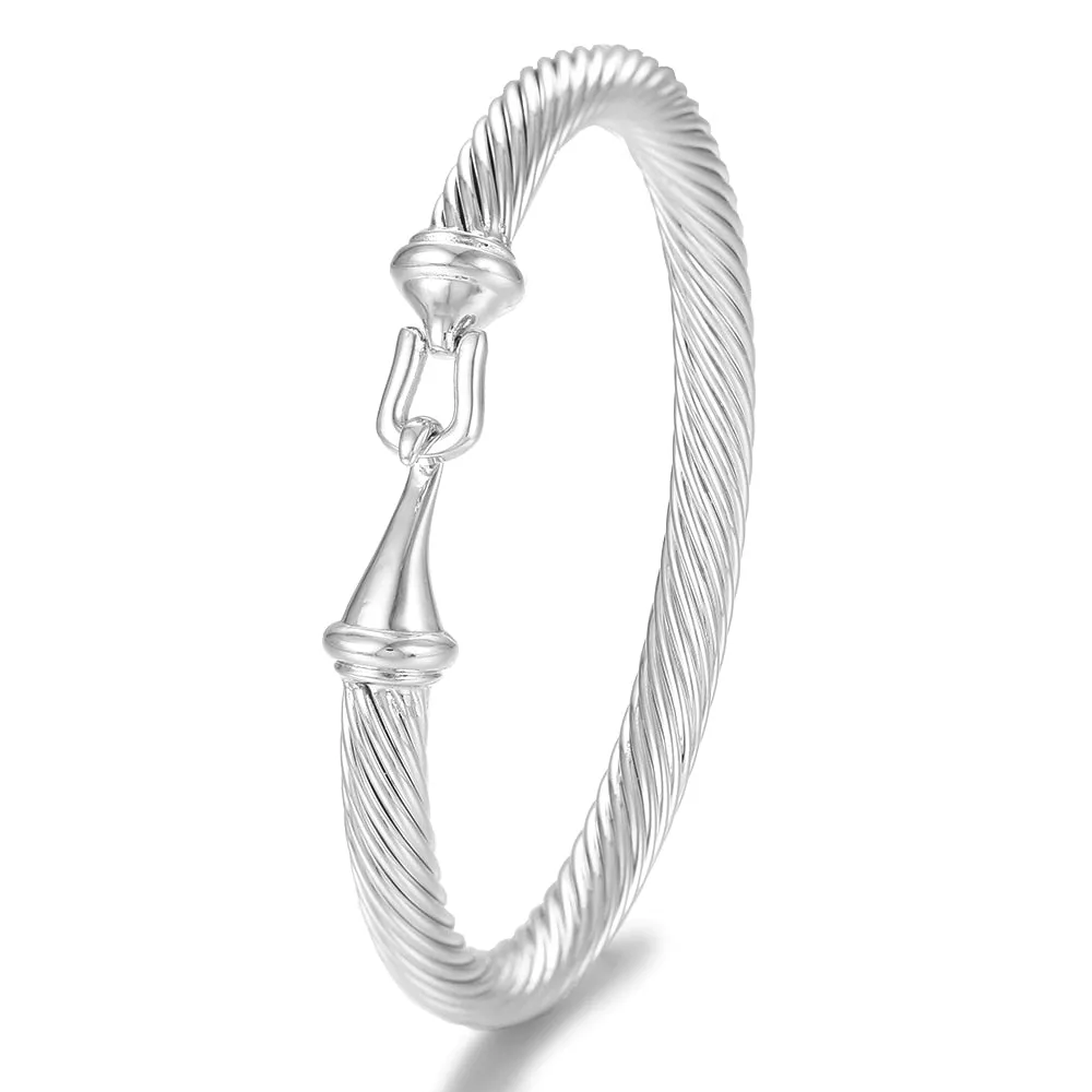 Trendy & Beautiful Diva Bangle Bracelet With Crystal