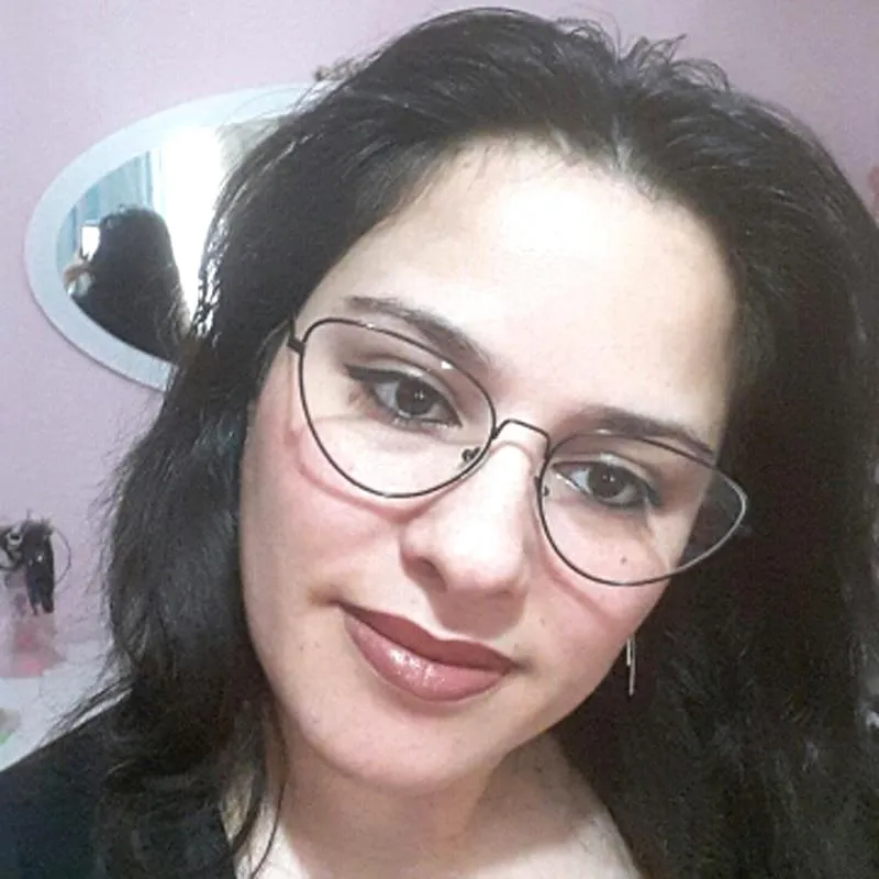 Trendy Clear Lens Vintage Cat Eye Glasses
