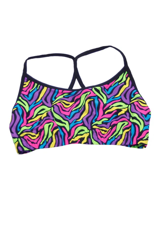 Trendy Trends Neon Zebra Bra