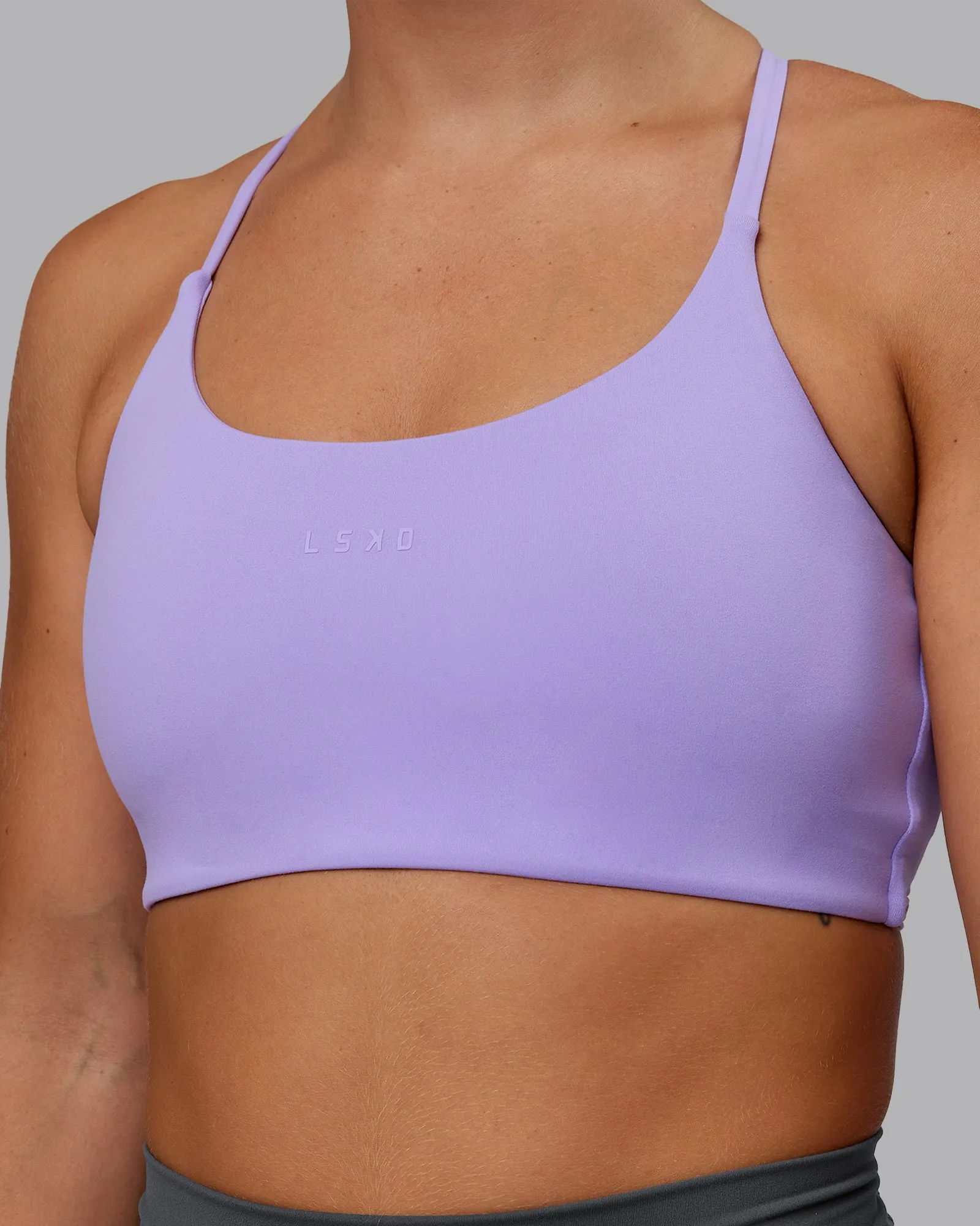 Twist Sports Bra - Violet Ray