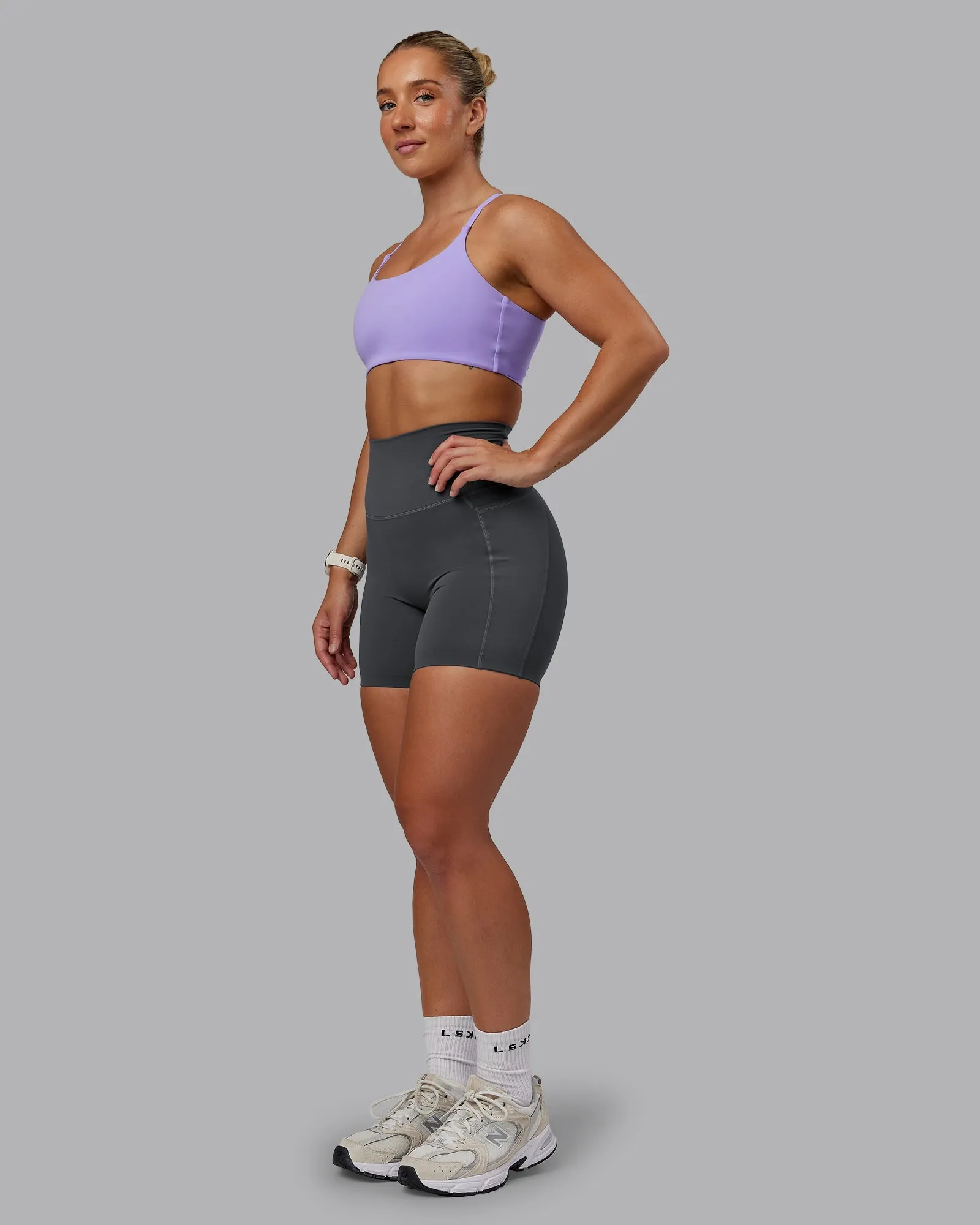 Twist Sports Bra - Violet Ray