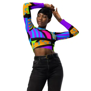 Underboob Crop Top, Memphis Harajuku Popsicle