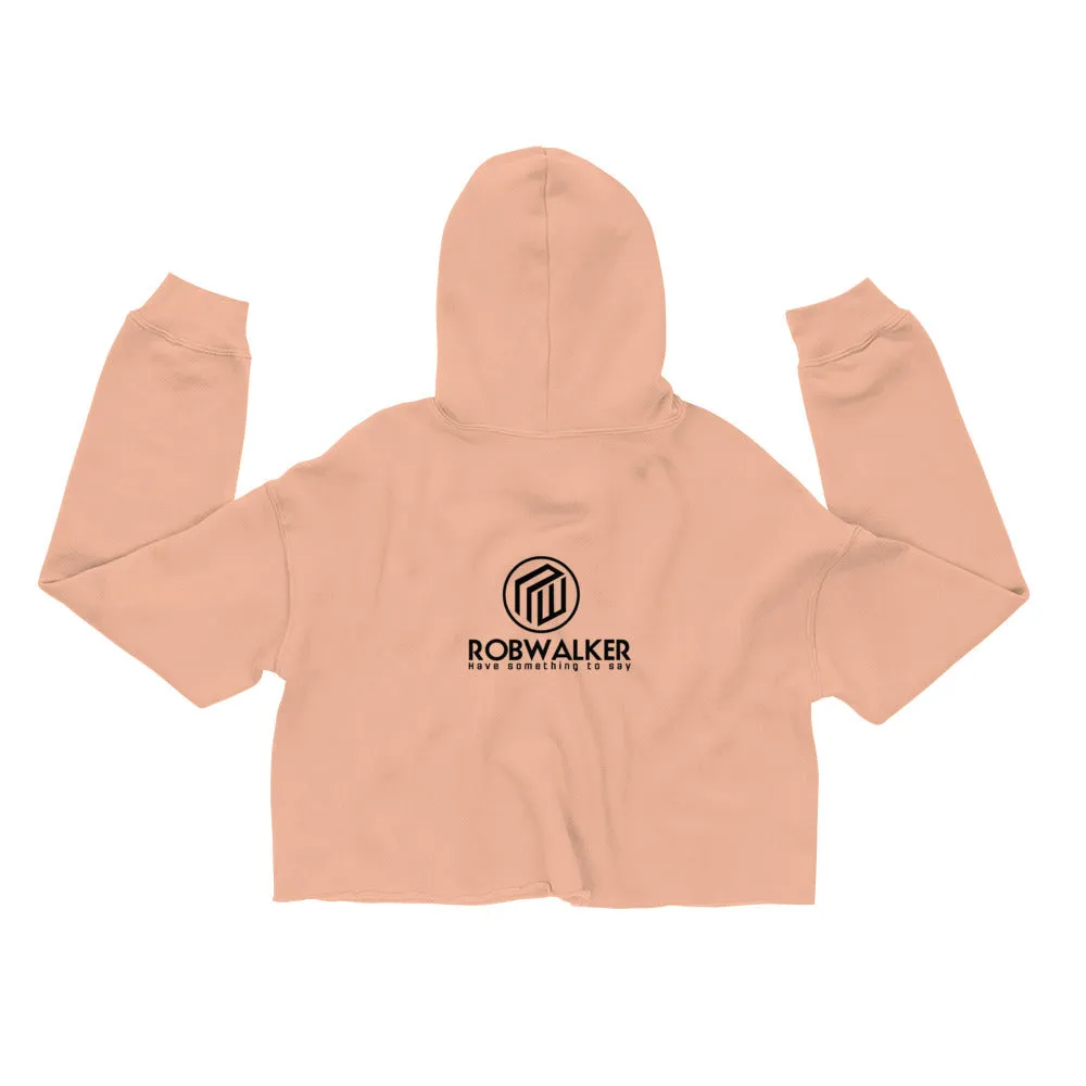 Value Your Dreams Crop Hoodie