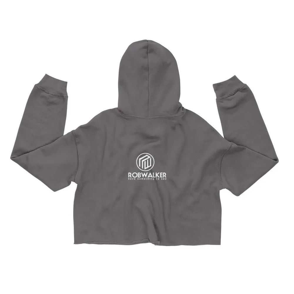 Value Your Dreams Crop Hoodie