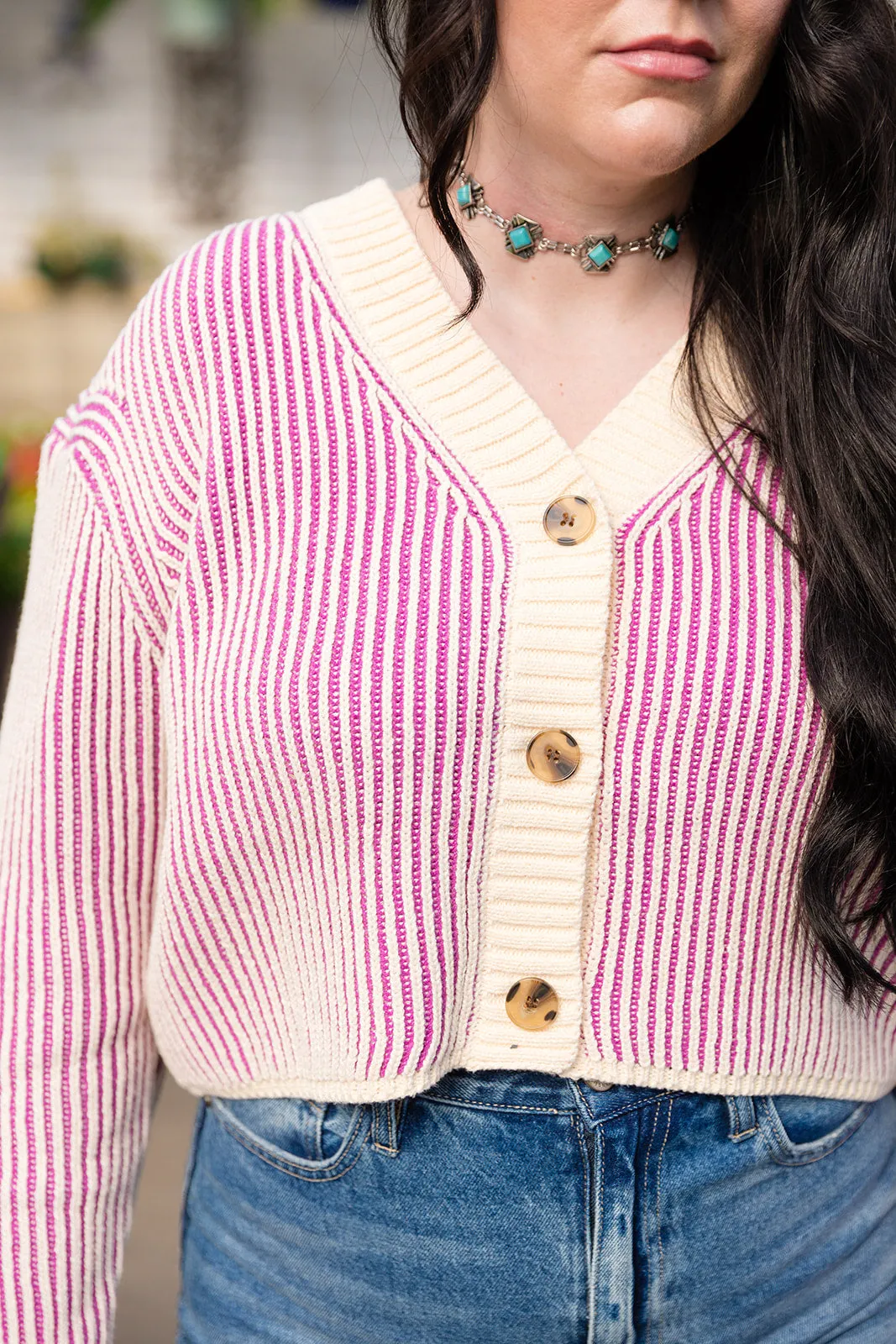 Vida Cropped Cardigan