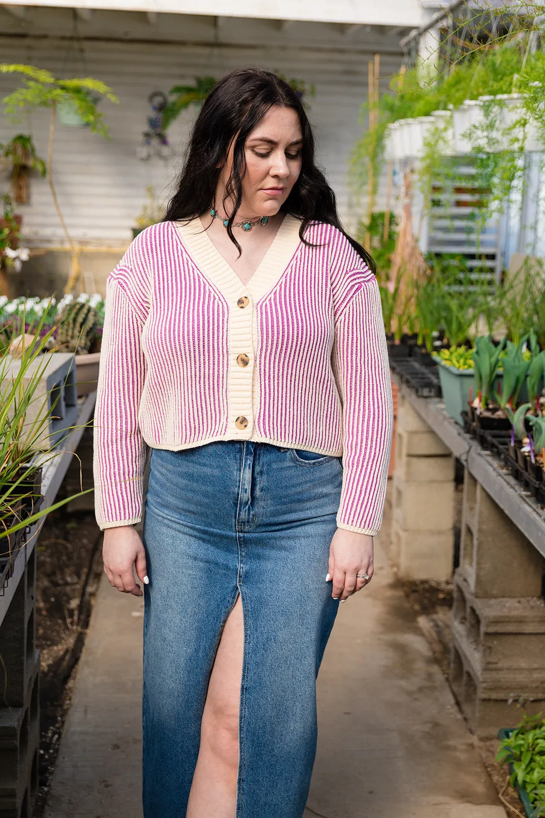 Vida Cropped Cardigan