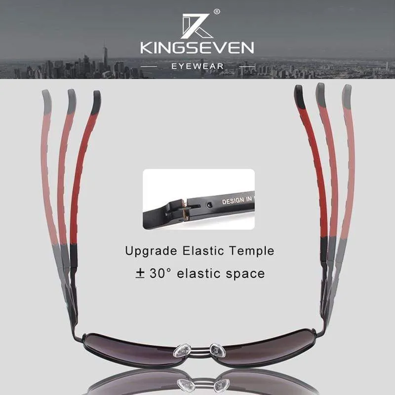 Vintage Aluminum Polarized Sunglasses