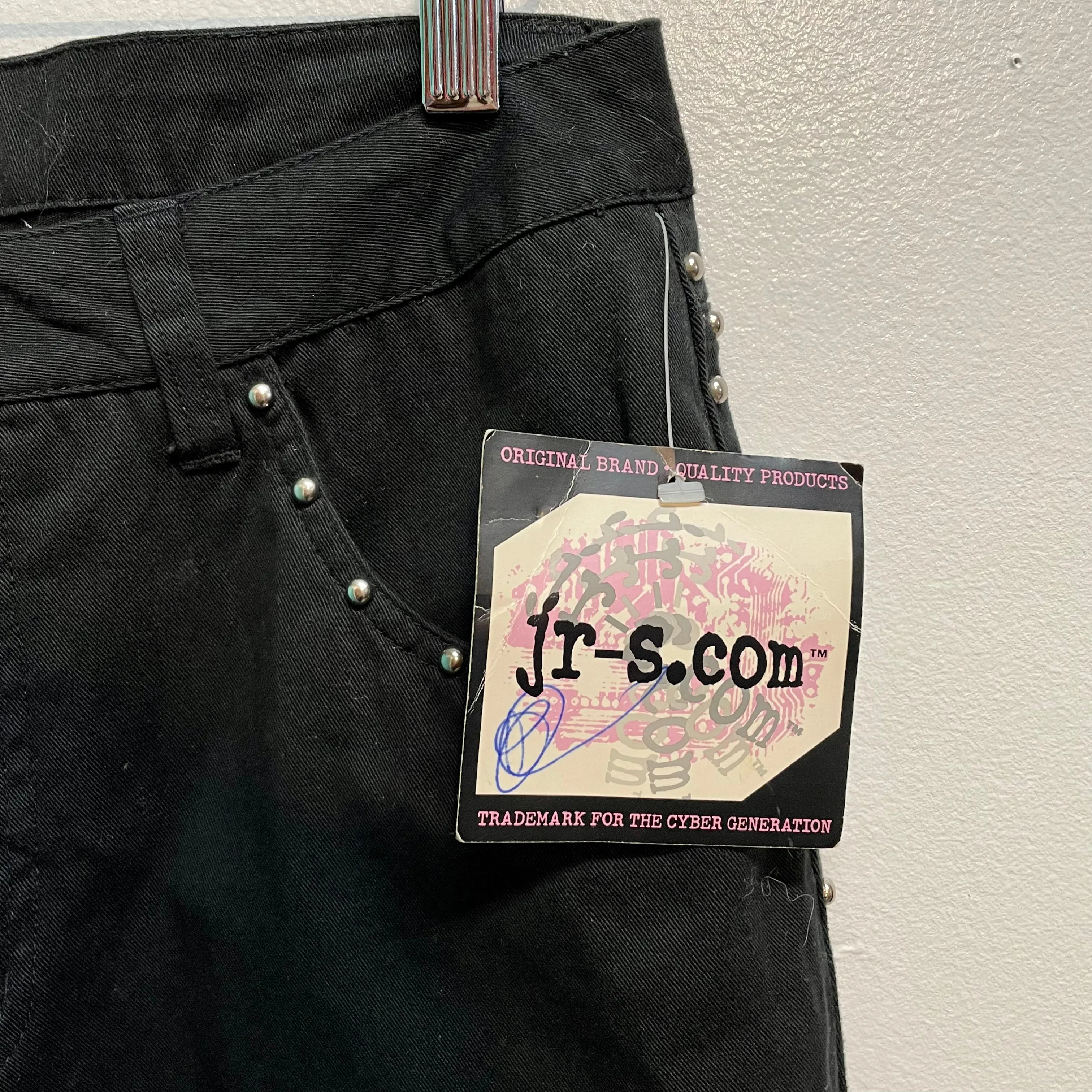 VTG Deadstock Jr-s.com Studded Flood Jeans // Size 7/8 (ht22103)