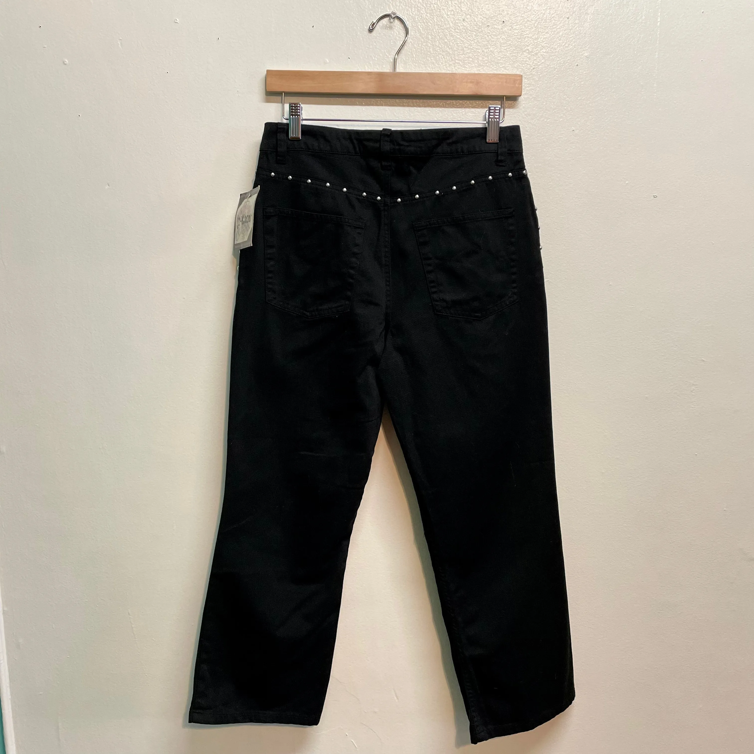 VTG Deadstock Jr-s.com Studded Flood Jeans // Size 7/8 (ht22103)