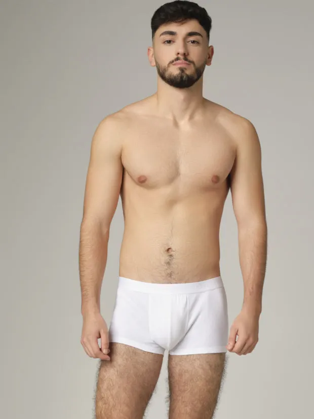 White & Black Organic cotton Short Trunk Kurz by Comazo