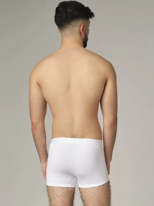White & Black Organic cotton Short Trunk Kurz by Comazo