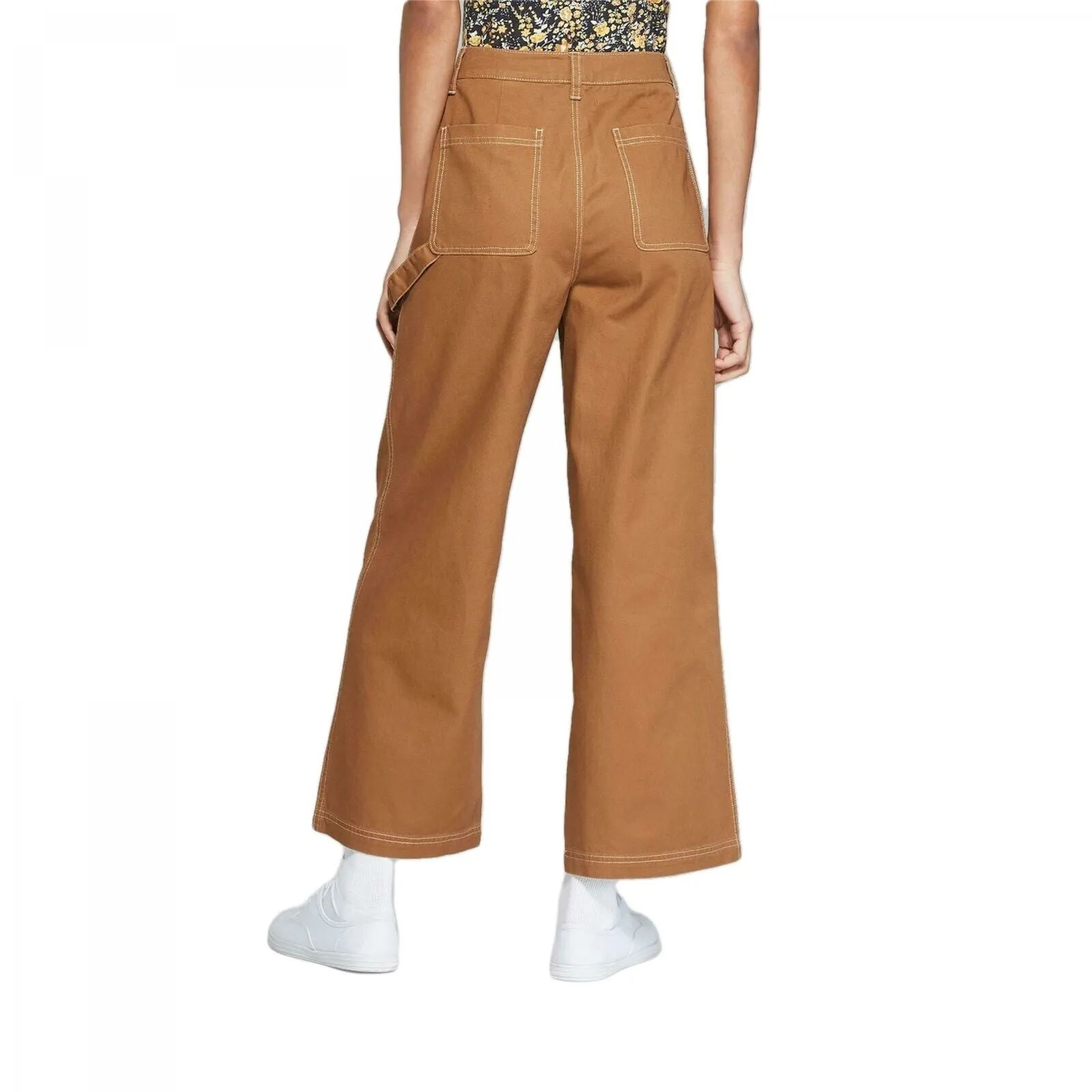 Wild Fable Women's Cotton Wide Leg Pocket Pants