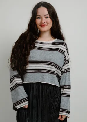 Wiley Cropped Stripe Sweater