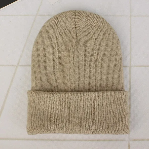 Winter Hats for Woman New Beanies Knitted Solid Cute