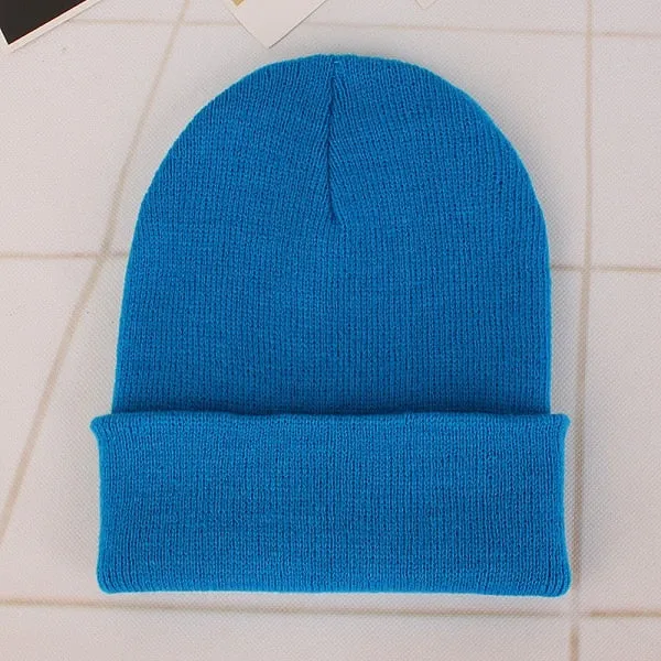 Winter Hats for Woman New Beanies Knitted Solid Cute