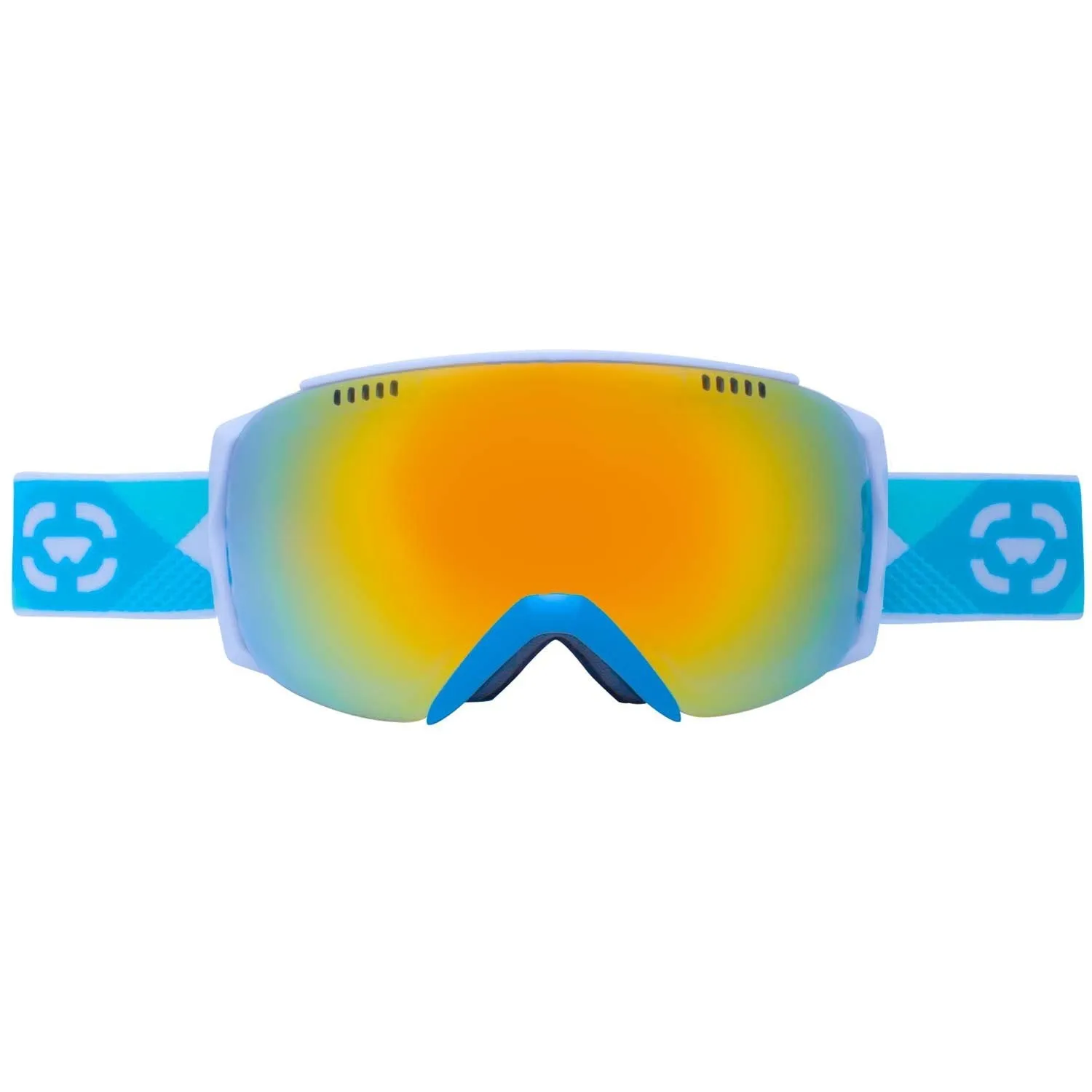 Winterial Frameless Ski & Snowboard Goggles with Case