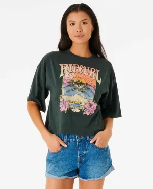 Women's Barrelled Heritage Crop Tee