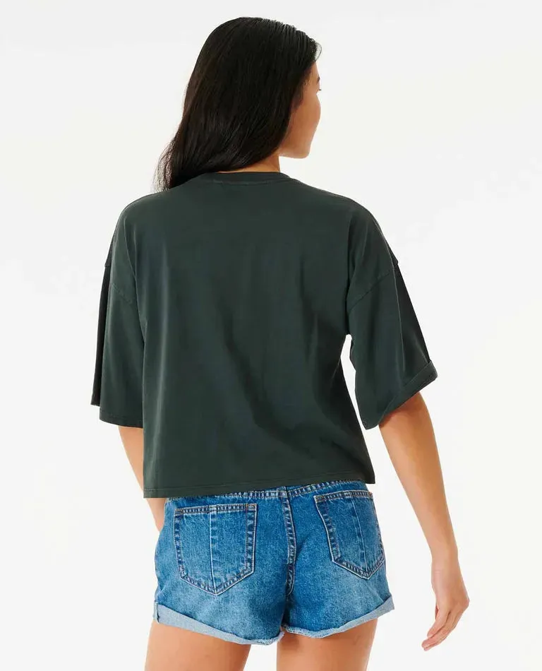 Women's Barrelled Heritage Crop Tee