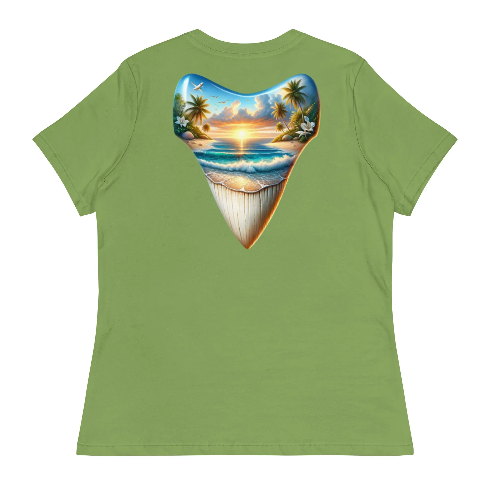 Women's Megalodon Paradise Relaxed T-Shirt