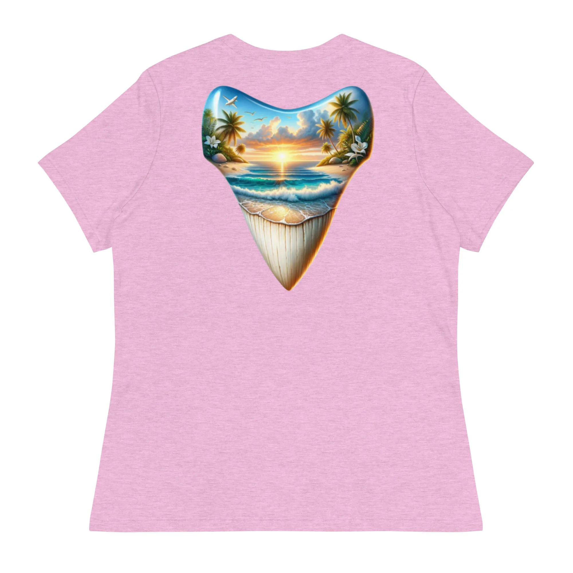 Women's Megalodon Paradise Relaxed T-Shirt