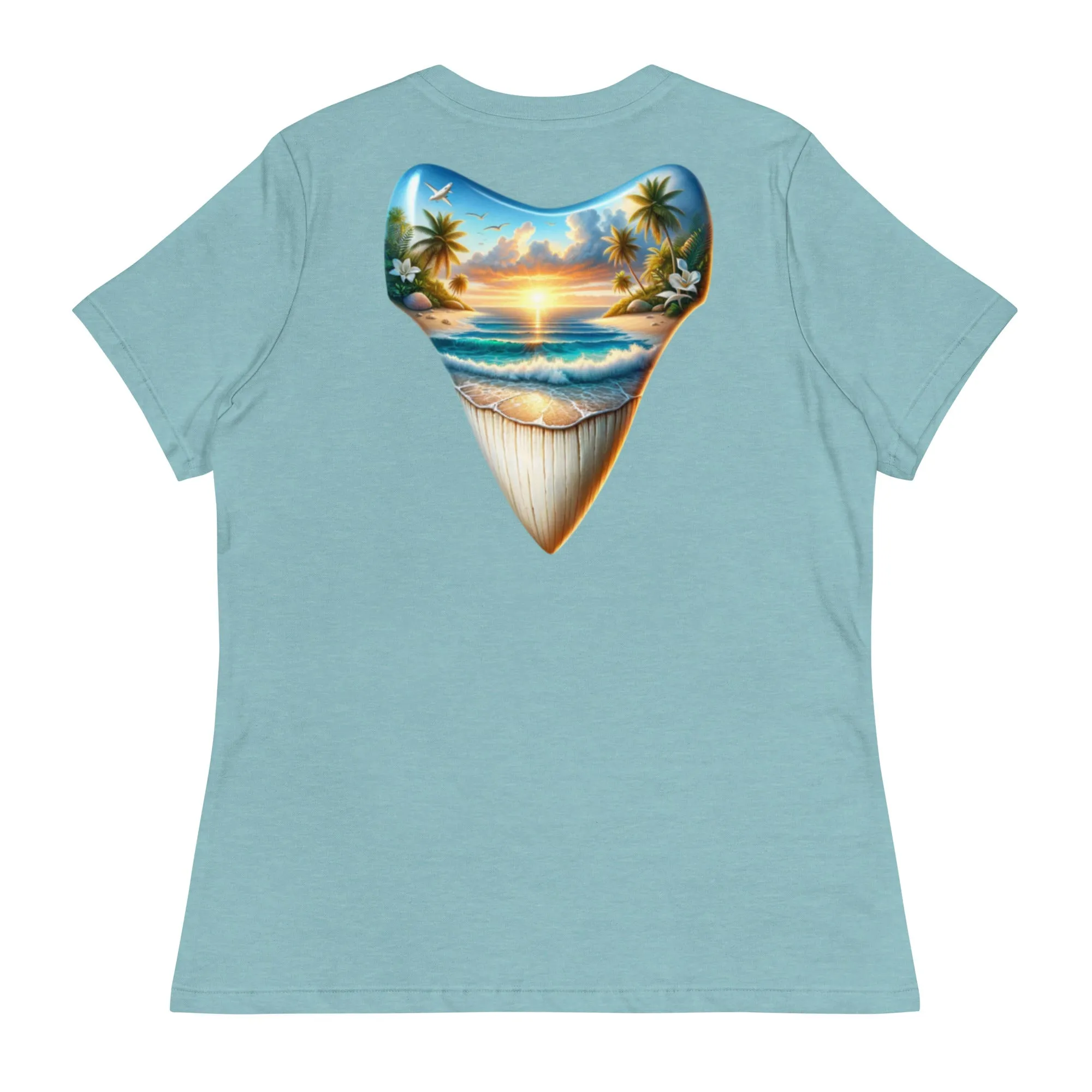 Women's Megalodon Paradise Relaxed T-Shirt